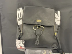 Bioworld Walt Disney Mickey Mouse Mini Backpack Purse Black Gold. Please check out our store as we are adding new...