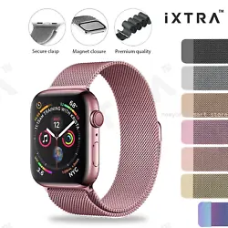 Compatible for Apple Watch SE and iWatch Series 8 7 6 5 4 3 2 1. (No Smartwatch included). Milanese Magnetic Stainless...