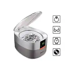 MUC03 Professional Ultrasonic Cleaner is a good maintainer for your jewelry, watches, eyeglasses, and other objects...