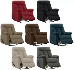 Covered in a durable, stain resistant 100% polyester microfiber. Full chaise pad between the chair and the leg rest to...