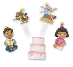 Lets go on an adventure with Dora the Explorer and her cousin Diego! Cake or frosting are not included . Great for your...