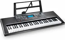 Electric Keyboard Piano 61-Key, Ohuhu Musical Piano Keyboard with Headphone Jack, USB Port & Teaching Modes for...