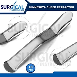 Manufactured from High Quality stainless steel, Minnesota Cheek Retractor Conforms to Quality Standards. Minnesota...