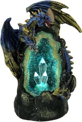 The crystal section features a LED backlight ( batteries not included). The incense smoke cascades down through the...