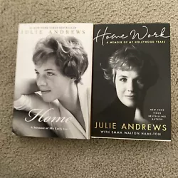 Home : A Memoir of My Early Years+Home Work A Memoir Of My Hollywood Years. 2 books on the the great singer and actress...