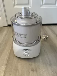 Cuisinart Gourmet Ice Cream / yogurt maker appliance kitchen food cooking. Very sure it’s brand new doesn’t appear...