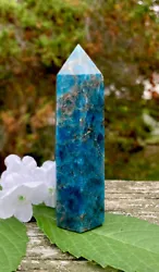 NOTE: The Apatite crystal wand you see in my photos is the exact one you will receive. It may assist you with lucid...