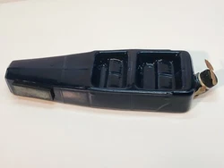 This is a fantastic, rare, vintage car shaped liquor bottle! It’s dark blue in color and measures over 14” from the...