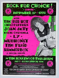 L7, Exene Cervenka, the Red Hot Chili Peppers, The Fluid, Mudhoney and others. EX condition.