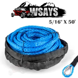 12000LBs for ATV UTV SUV Truck Boat. -Length: 15m(50). Thickness: 5/16