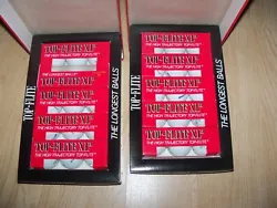 Lot of 2 New Boxes of 15 in each box Spalding Top-Flite XL II High Trajectory The Longest Balls Golf Balls. Benckiser...