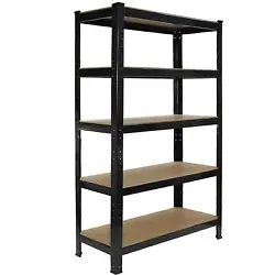 Its boltless design allows it to be easily assembled and disassembled. This storage rack can be disassembled into a...