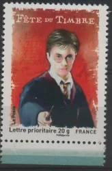 France 2007 : N° 4024A FETE DU TIMBRE / HARRY POTTER NEUF LUXE. Timbres neufs issus du carnet.