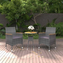 Cet ensemble de salle à manger de jardin, au design élégant, est un excellent choix pour vos repas ou vos moments de...