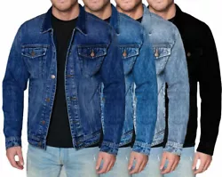 For a further customized fit, the jacket also has an adjustable button-strap hem. Sublte lightly faded wash on the...