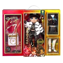 •RAINBOW HIGH INSPIRES CREATIVITY: The stage is set, and these fabulous Rockstar Fashion Dolls are ready to rise to...