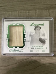 2020 Flawless Joe DiMaggio Jumbo Bat Patch 1/3 New York Yankees. Condition is 
