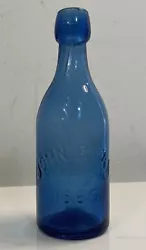 Antique Bottle John Ryan 1866 Excelsior Soda Works Savannah GA Blob Cobalt Blue. 7.25”For your consideration, we...