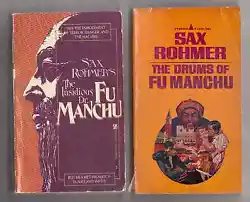 The novels are The Insidious Dr. Fu Manchu, the first book in the series,The Trail of Fu Manchu, and The Drums Of Fu...
