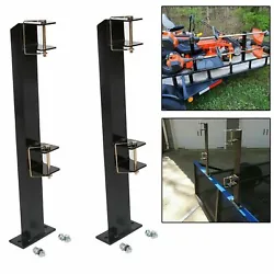 Can be installed anywhere on your trailer or you can install it on your truck bed. A pair of Holders & all mounting...