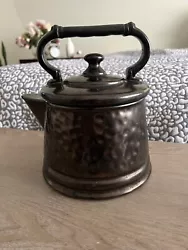 Vintage McCoy Bronze Ceramic Cookie Jar Treat Canister 9
