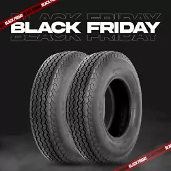 Tire Type: trailer tire. TWO 4.80-8 Trailer Tires. Made of high-performance rubber materials and special rubber...