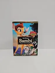 This timeless classic, Bambi, is a must-have for any DVD collection. This 2-disc set, released in 2005, features a...