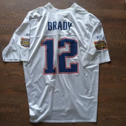 2004 Super Bowl Tom Brady Jersey size 2XL the new England patriots.