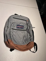 Jansport Backpack Gray Cool Student 15