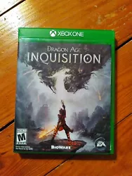 Dragon Age: Inquisition - (Xbox One). Disc is tested and in good condition,  no manual included