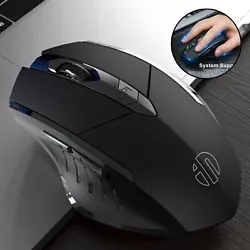 ★Tri-Mode Connection: With Dual Bluetooth 5.0/3.0 modes and Wireless 2.4G technology wireless Bluetooth mouse support...