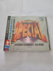 Neo Geo CD Special! Cest un jeu Neo Geo CD japonais. FACTORY SEALED! Je naccepterai pas que vous vous cachiez derrière...
