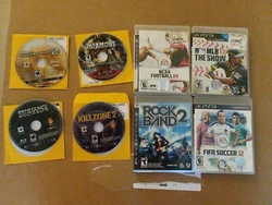 PlayStation 3 Game Lot [8 games].[SHF] Your getting exactly what is in the photos,  marked acceptable because some...