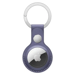 AIRTAG LEATHER KEY RING WISTERIA-ZML