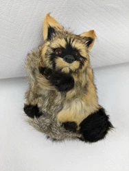 Kinda cute, kinda creepy, great condition. It is about 6