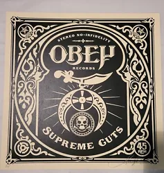 Shepard Fairey OBEY RECORDS Signed AP Screen Print supreme guts  Excellent condtion with no visible issues. I will...