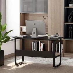 Desk design Computer Desk. 1 x computer Desk. 1 x Assembly Instruction. 【Special design】U-shaped legs, firm and...