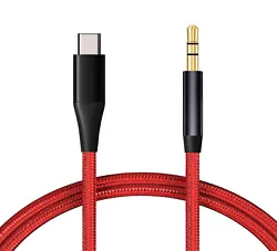 Aux Cable Car Stereo Audio Cord Speaker Wire TYPE-C to 3.5mm Jack Adapter Auxiliary. This USB Type C to 3.5mm aux cable...