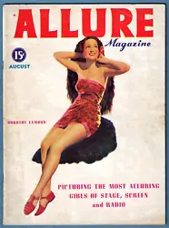 Dorothy Lamour cover. Feature story on Marlene Dietrich. Cheesecake throughout the magazines 50 pages. Very scarce...