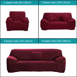 The universal couch covers suit for normal 1/2/3/4 cushion couch, L-shaped sofa, armless sofa, futon sofa, sofa bed....
