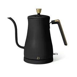 Made by Gather, 19281. One touch boil with indicator light lets you know when the kettle is on. Kettle is cordless for...