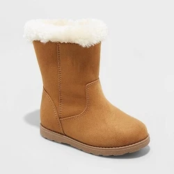 •Leah shearling-style boots •Cushioned insole construction •Faux-fur lining •Comes with side zipper closure...