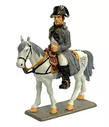 Soldat de plomb ancien - Napoleon à cheval