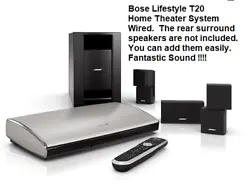 Features incredible clarity, deep resounding bass response. There is nothing better than Bose ! To hear its flawless...