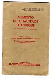 Auteur R GAUTHERET & Th TOURNIER. PARUTION en 1945, voir scan n°5.
