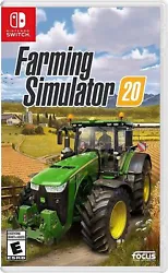 Farming Simulator 20 (NSW) - Nintendo Switch. Style: Farming Simulator. Date First Available: September 11, 2019. Item...