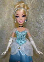 Her hair was restyled. Nostrils were painted in (face was kinda too blank). This is one of a kind Cinderella, great for...