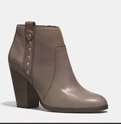 coach haven booties size 8.