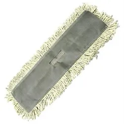Loop End Dust Mop, 5 x 24-Inch Natural color, loop end, tie-less dust mop for easy on & easy off.    Universal surface...