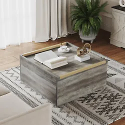 It fits well in your living room, bedroom, baby room, cloakroom, storage room, etc. Farmhouse coffee table design:...